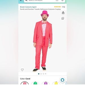 Dumb and Dumber orange suit.